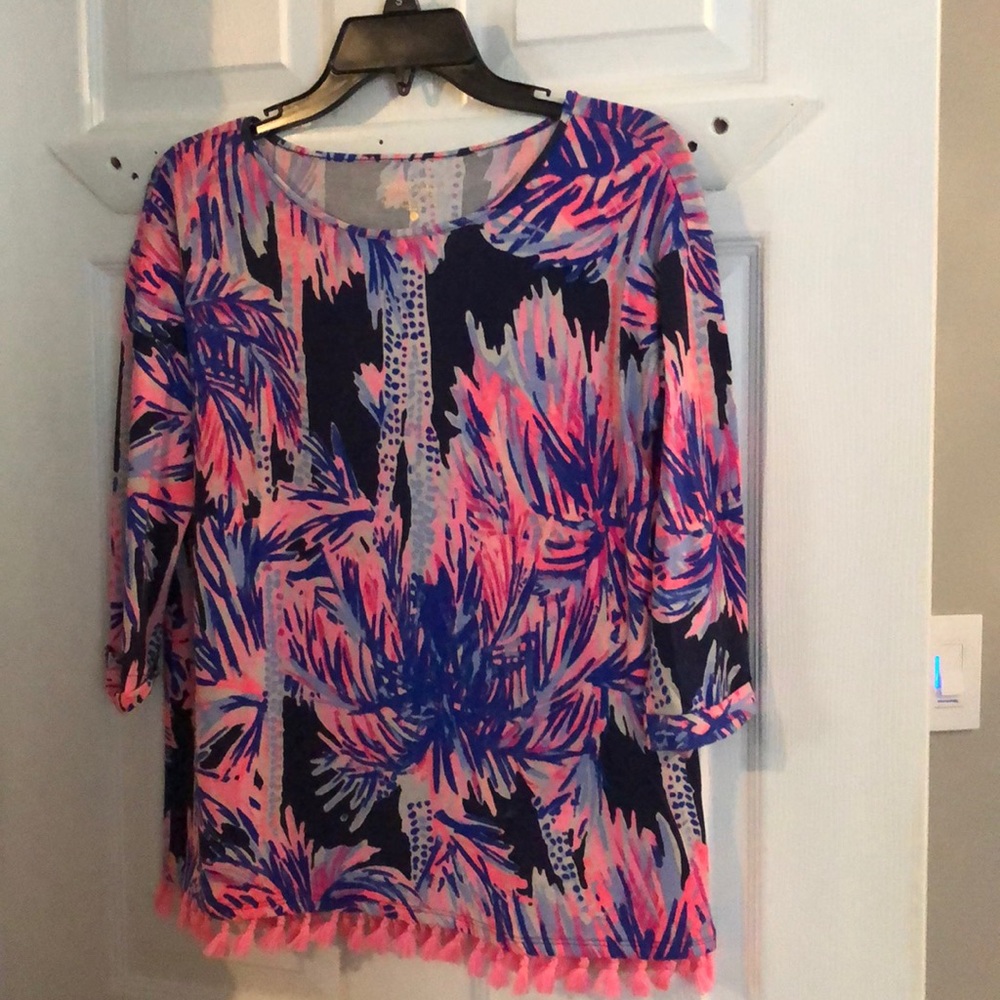 Lilly Pulitzer 3/4 length top